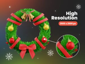 Christmas Eve 3D Icons