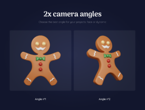 Christmas Pack - Customizable 3D Icons