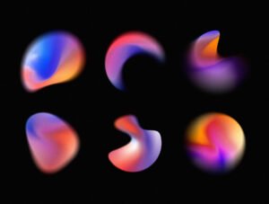 Chroma Gradient Shapes Collection