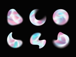 Chroma Gradient Shapes Collection