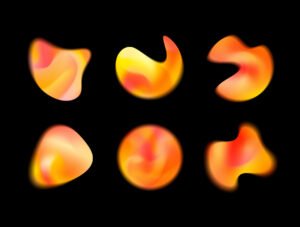 Chroma Gradient Shapes Collection