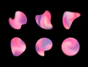 Chroma Gradient Shapes Collection