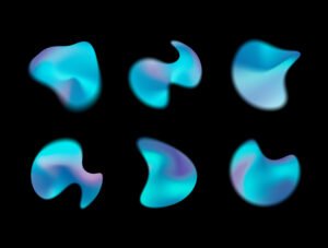 Chroma Gradient Shapes Collection