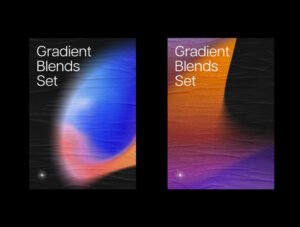 Chroma Gradient Shapes Collection