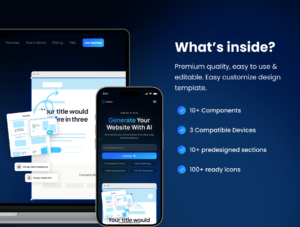 Chrono - AI Website Builder Framer Landing Page UI Kit