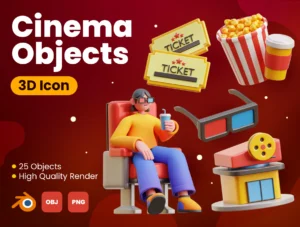 Cinema 3D Icons