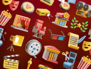 Cinema 3D Icons