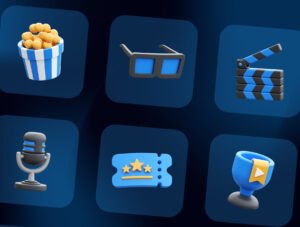 Cinema 3D Illustrations