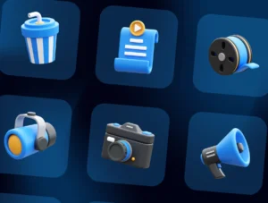 Cinema 3D Illustrations