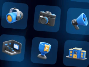Cinema 3D Illustrations