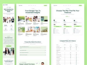 Coinest - Finance Management SaaS Website Framer Template