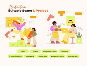 Collaboration & Workspace illustration