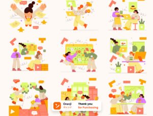 Collaboration & Workspace illustration