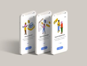 Collection of Isometric Illustrations on various topics