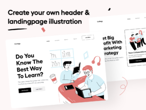 Collegy - College & Education Illustration Set