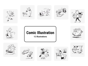 Comic Illustrations 2