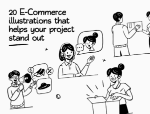 Commercy - E-Commerce Illustration Set