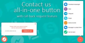 Contact Us All-in-One Button with Callback Request Feature – WordPress Lead Generation Plugin 2.0.5