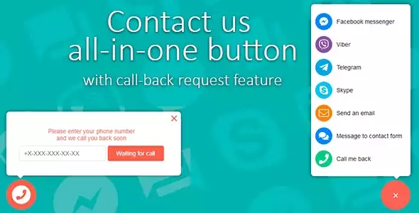 Contact Us All-in-One Button with Callback Request Feature – WordPress Lead Generation Plugin 2.0.5