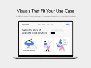 Corporate Solutions Illustrations Bundle