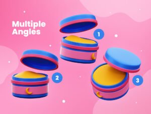 Cosmetic 3D Icons