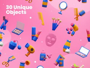 Cosmetic 3D Icons