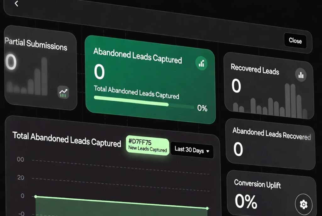 WPForms Form Abandonment Addon – Recover Lost Leads & Abandoned Form Entries