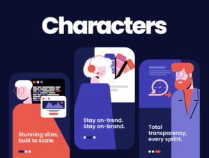 Creative Agency / Digital Agency Illustrations / Characters / Icons