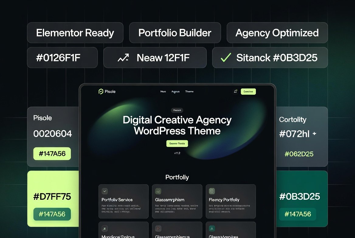 CsfF0 Pisole – Digital Creative Agency WordPress Theme v1.1.2 for Marketing, Branding & Portfolio Websites