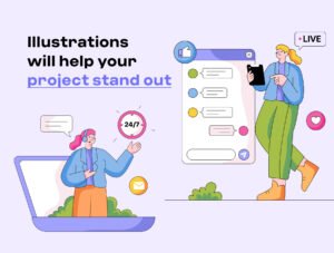 Custo - Customer Service Illustration