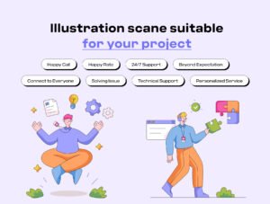 Custo - Customer Service Illustration