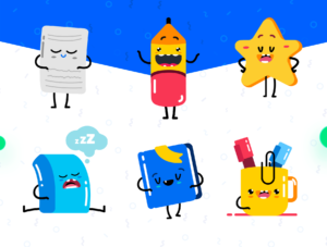 Cute Education Illustration Pack