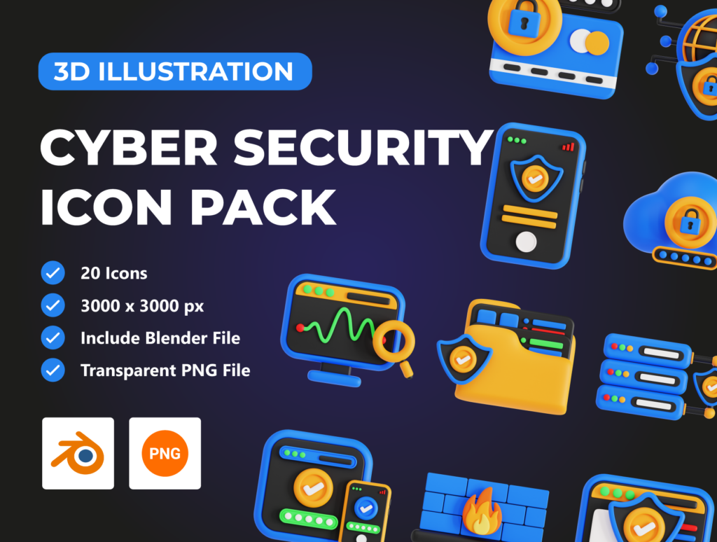Cyber Security 3D Pack