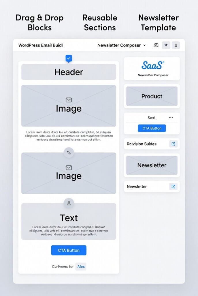 Newsletter Extended Composer Blocks Addon – WordPress Email Builder