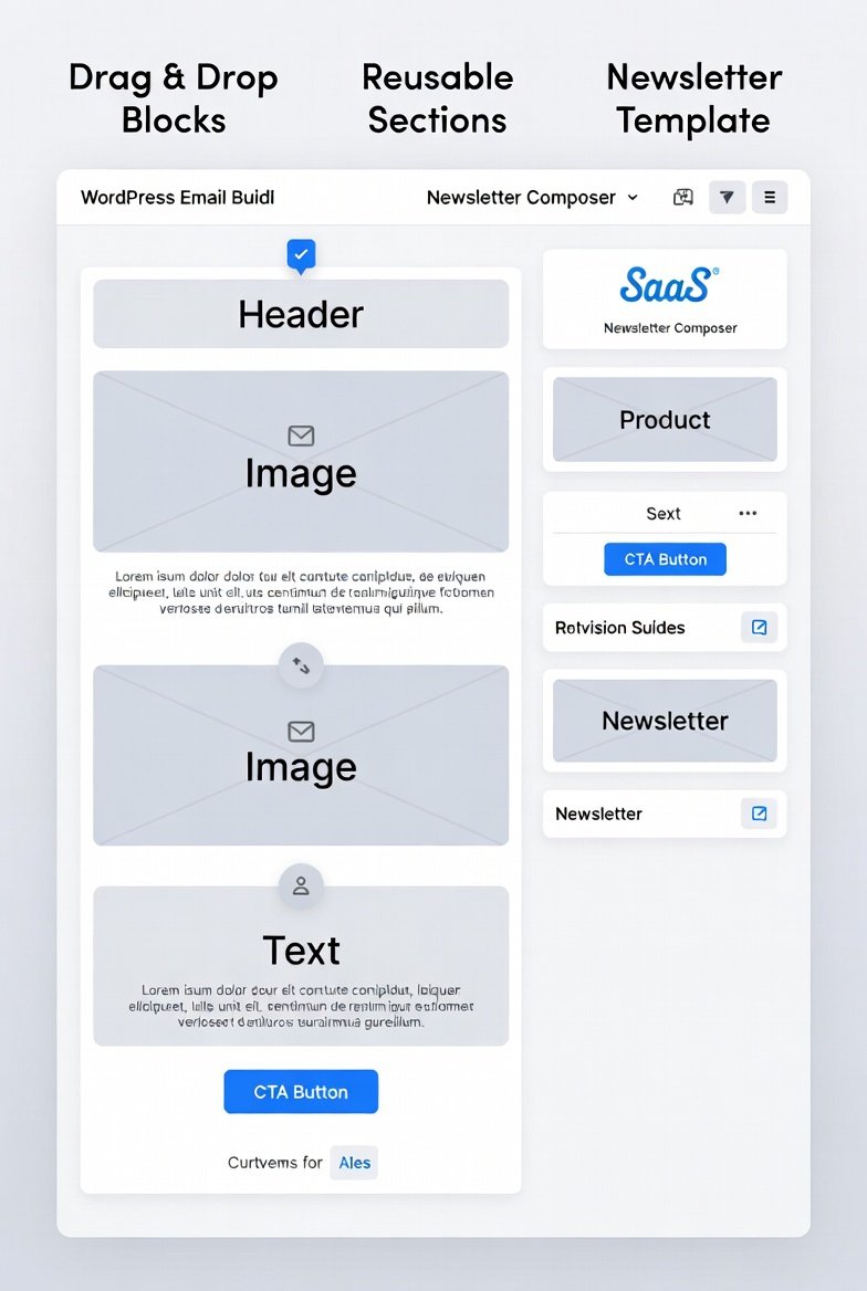 Newsletter Extended Composer Blocks Addon – WordPress Email Builder
