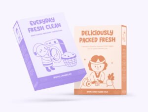 Daily Activities Doodle Illustration Set