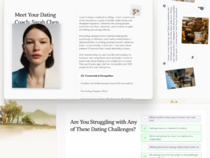 DatingCoach - High-Converting Landing Page Template