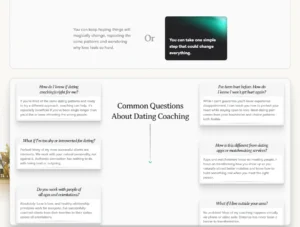 DatingCoach - High-Converting Landing Page Template