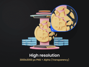 DeFicons - Crypto 3D Icon Set