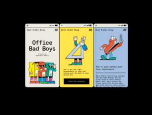 Desk Dudes - illustration pack