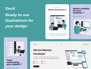 DevX - Website Development Illustrations