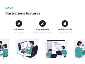 DevX - Website Development Illustrations