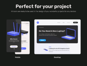 Devices 3D Icon Set