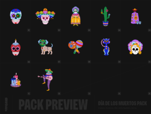 Día de los Muertos Pack