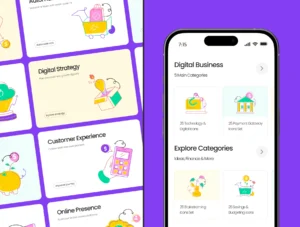 Digital Business Icons Bundle