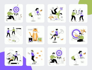 Digital Marketing Lottie Animations