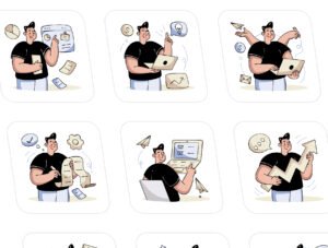 Digital Workforce Illustration