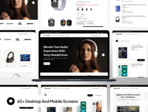 Digitronix - Electronic Ecommerce Website Framer Template