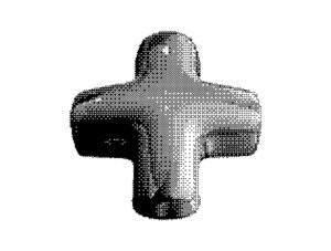 Dithering Bitmap Vector Shapes Collection