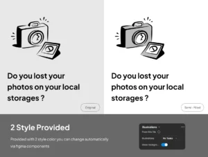Doodle States - Notion Styles Empty States Illustrations